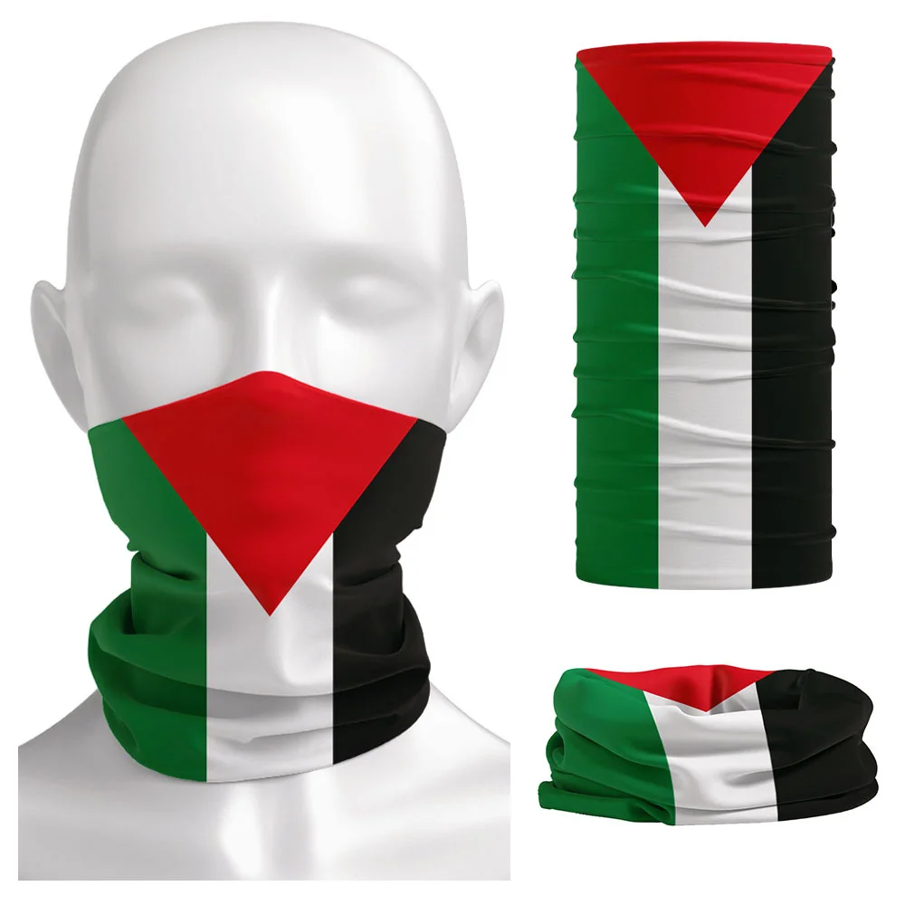 Bandana cou stretch drapeau palestine - Drapeaublog