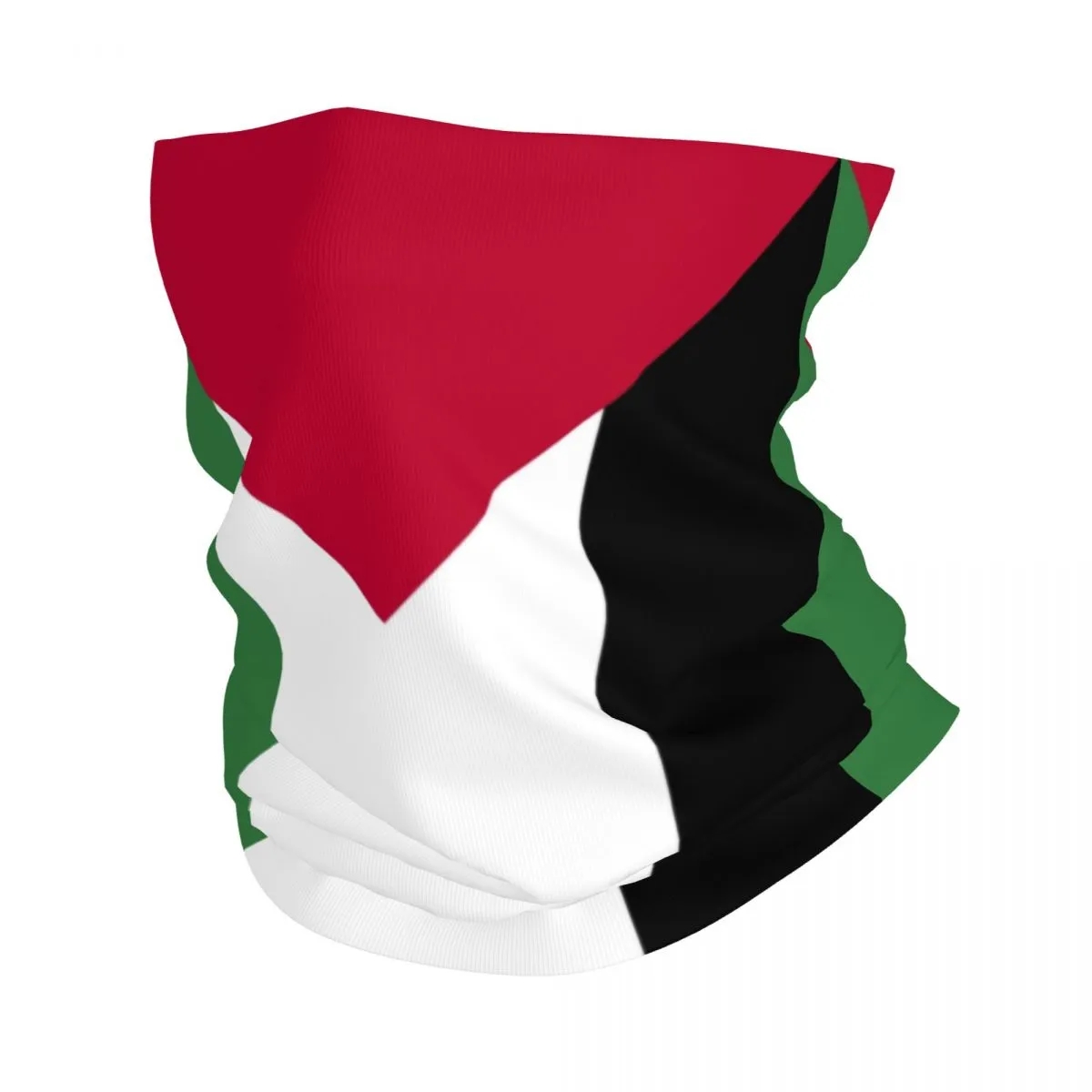 Bandana cou grillage drapeau palestine - Drapeaublog
